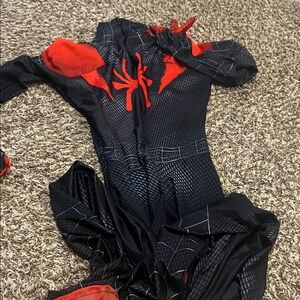 Spiderman Black and Red Hero Costume